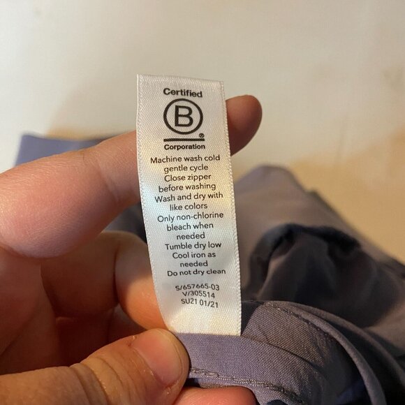 Athleta Women 22 Nolita Wide Leg Pant Pull On Dusty Purple High Rise Stretch NEW - Picture 7 of 11